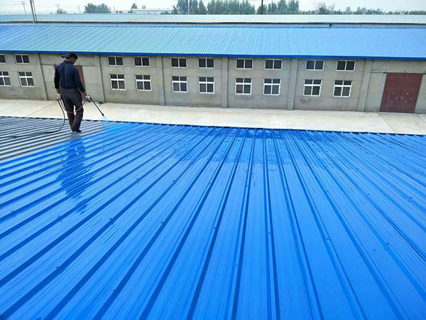 华龙 彩钢瓦喷漆翻新工业厂房、仓库